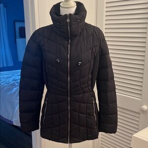 Bernardo Black Puffer Jacket Vegan Insulated